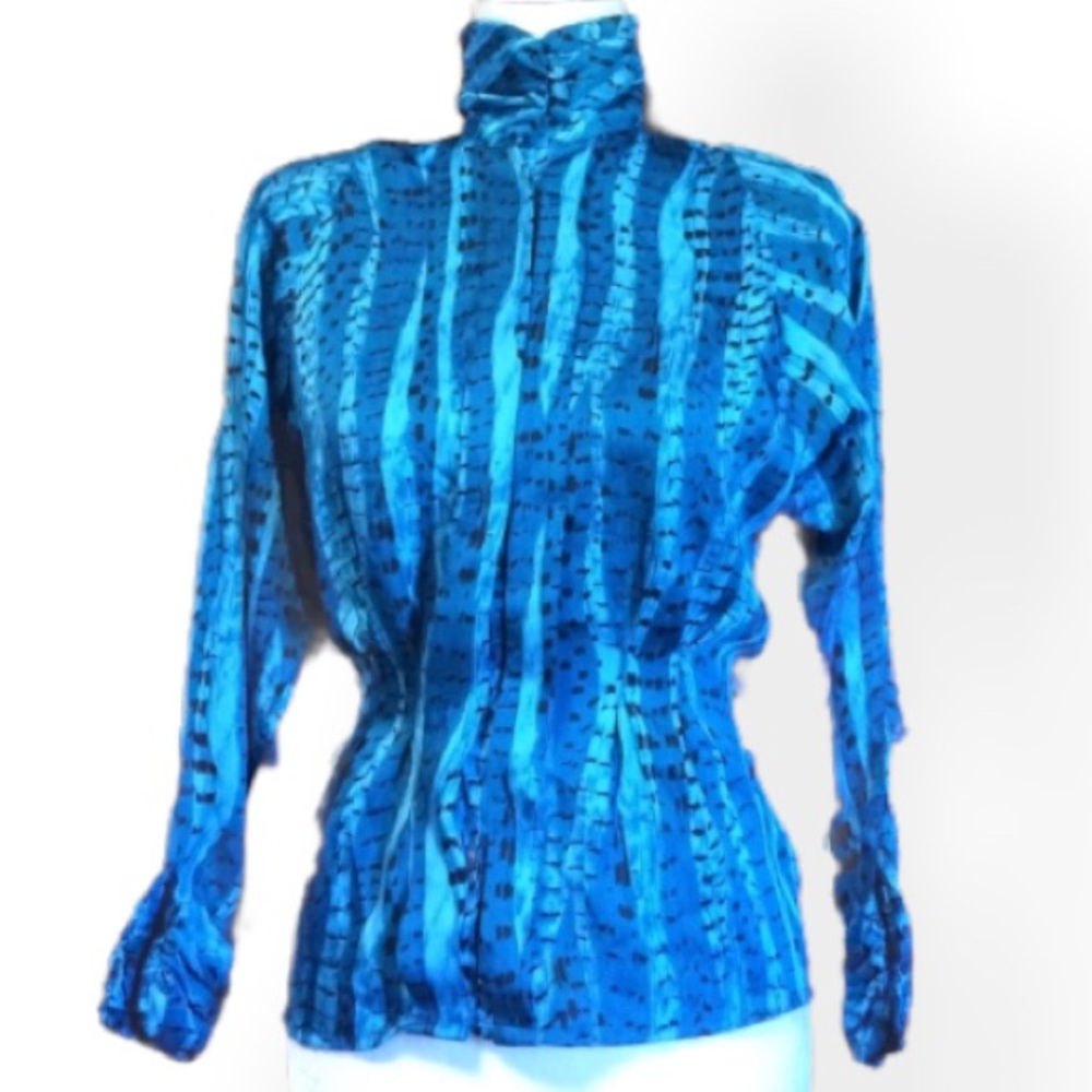 Blue blouse - vintage